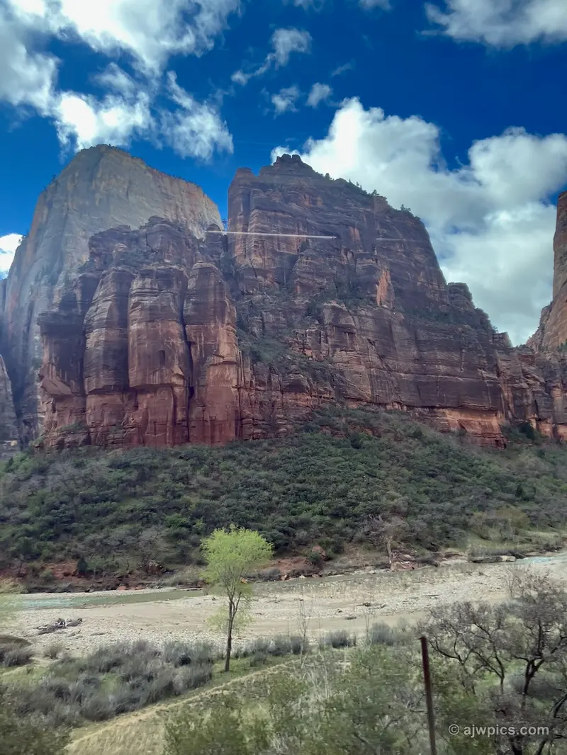 beautiful wall of rock